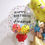 Thumbnail: Colour Confetti Print Personalized Bubble Balloon 24in