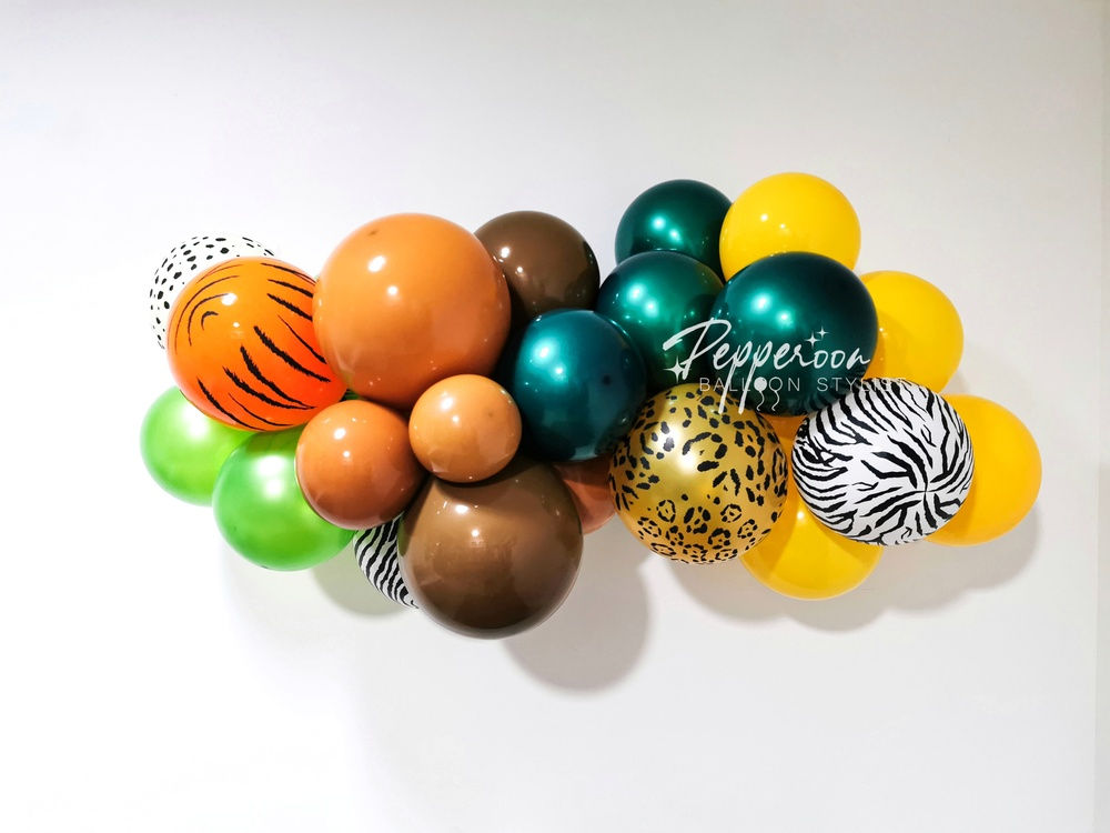 Safari Theme Balloon Garland