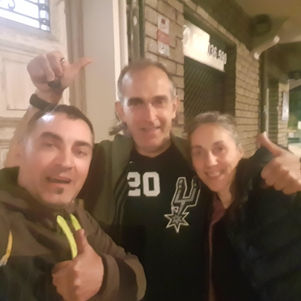 "Korrika" and tomorrow the Guggemhem museum in Bilbao.