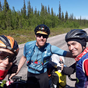 De Vittangi a Kieppisjärvi. (Suecia). Etapa: 60 km.