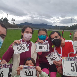 Carrera popular solidaria do Reis en Barreiros.