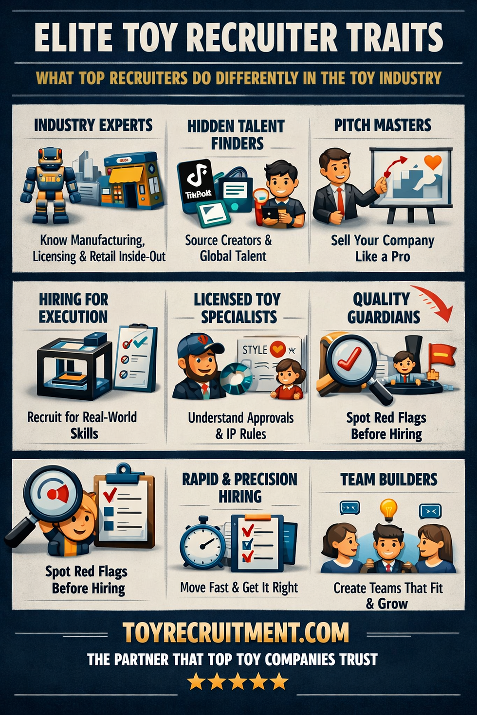 10 Things That the Best Toy Recruiters Do — And the Rest Don’t