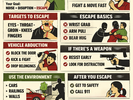 What To Do If Somebody Tries To Abduct You In The Street