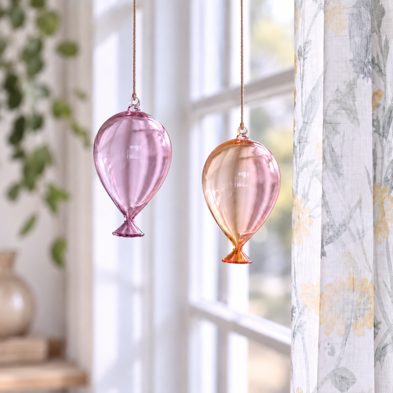 BALLONGER I PAR "SVÄVANDE DRÖMMAR" 15cm