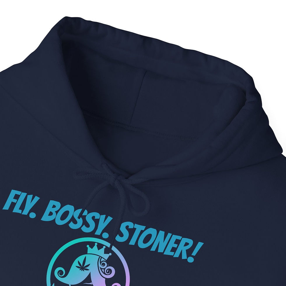Μικρογραφία:  MINE--KHRONIC QUEEN  FLY.BOSSY.STONER!  Hooded Sweatshirt  