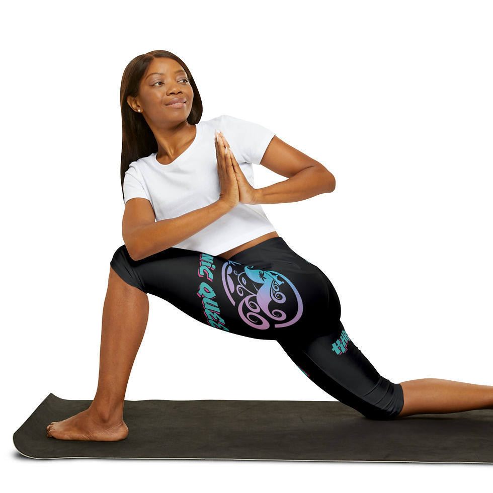 Thumbnail: KHRONIC QUEEN  Yoga Capri Leggings 