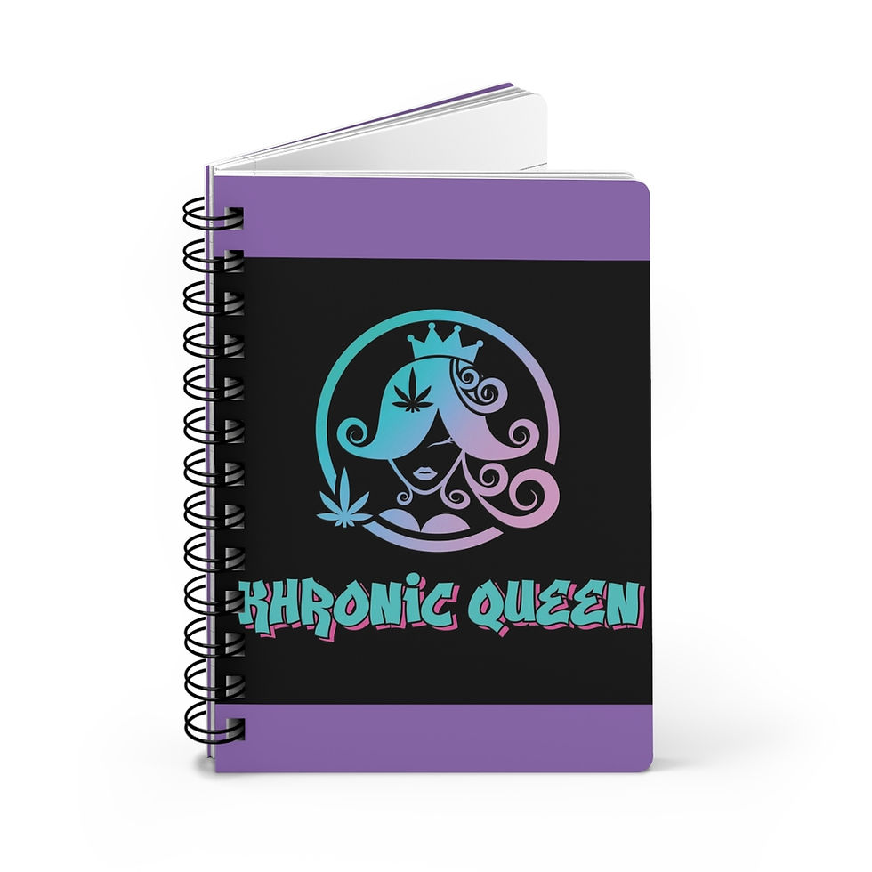 Thumbnail: KHRONIC QUEEN  Spiral Bound Journal