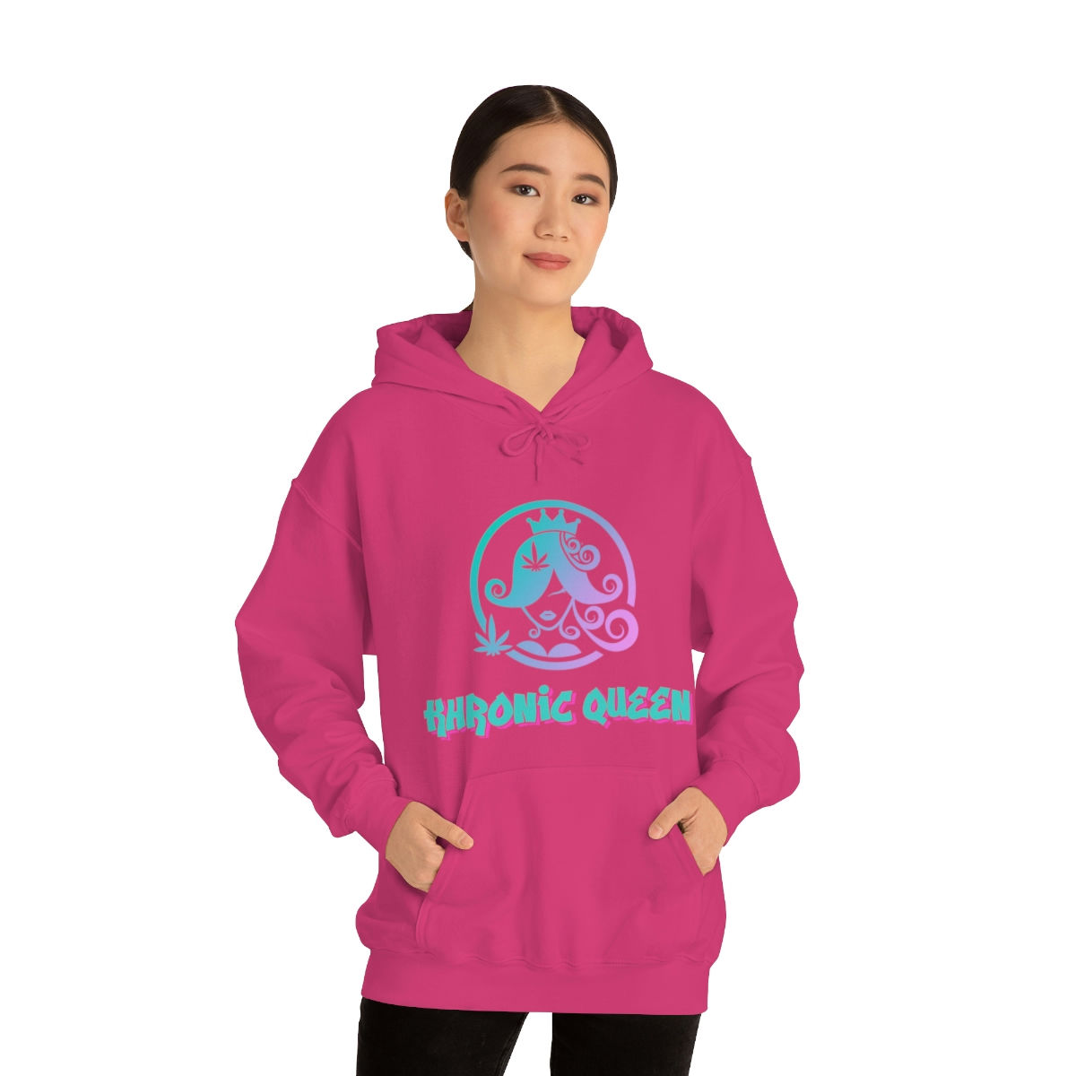 KHRONIC QUEEN Unisex Heavy Blend™ Hooded Sweatshirt (S-5XL)