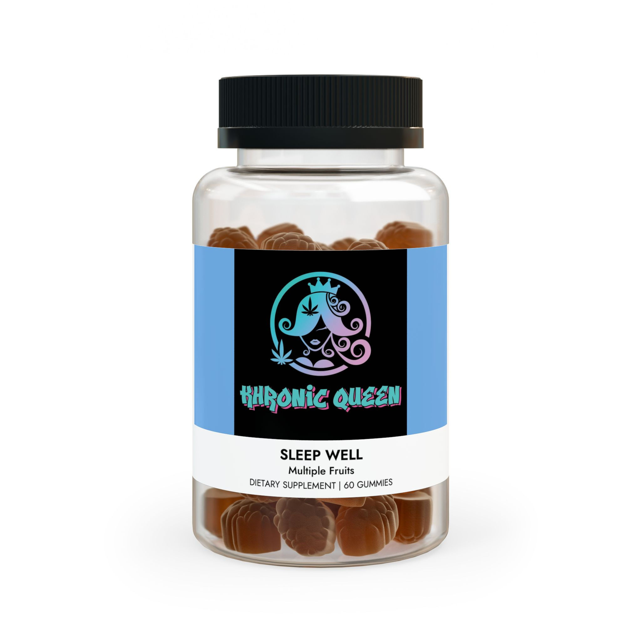 KHRONIC QUEEN Sleep Well Gummies (60 Gummies)