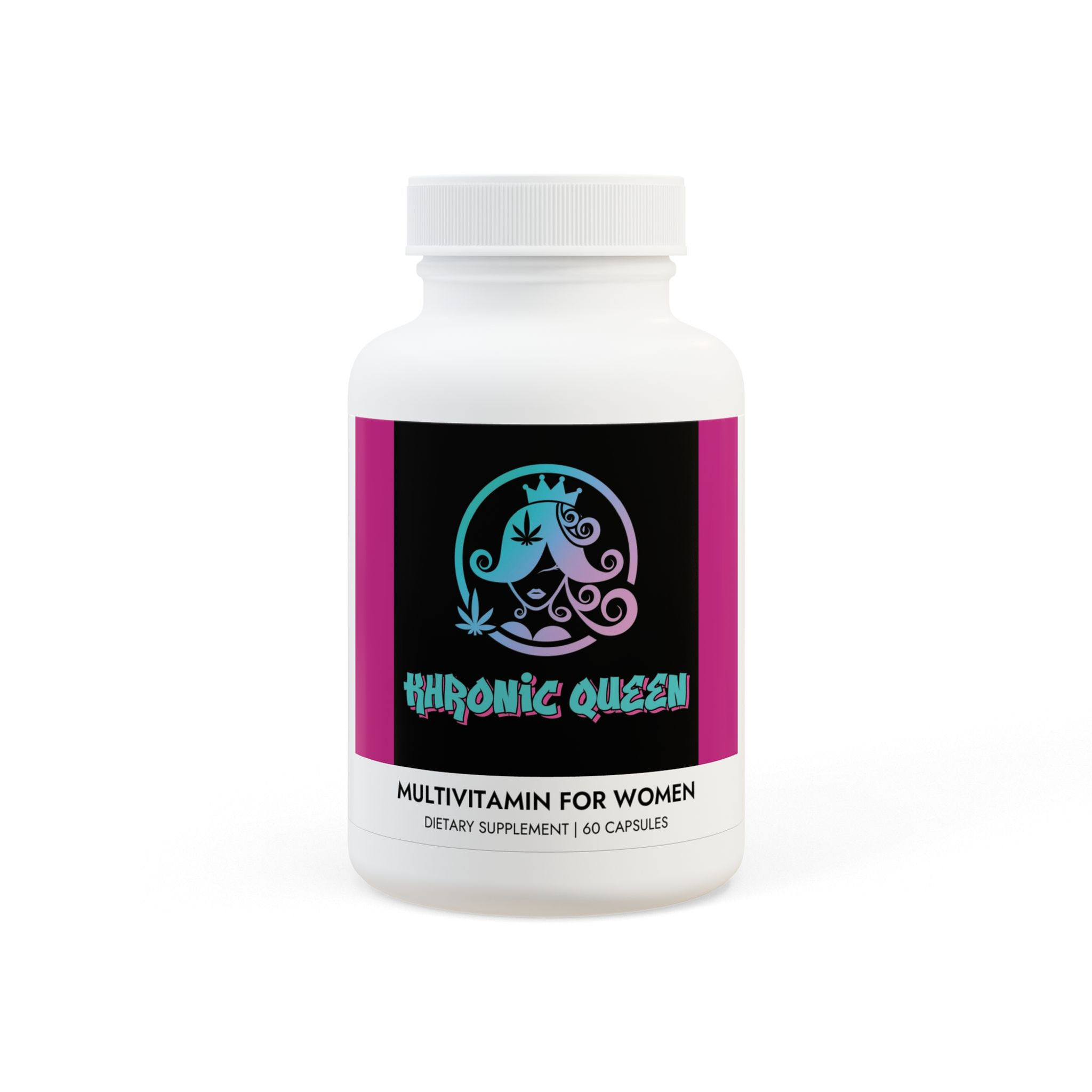 KHRONIC QUEEN Multivitamin for Women Supplement (60 Capsules)