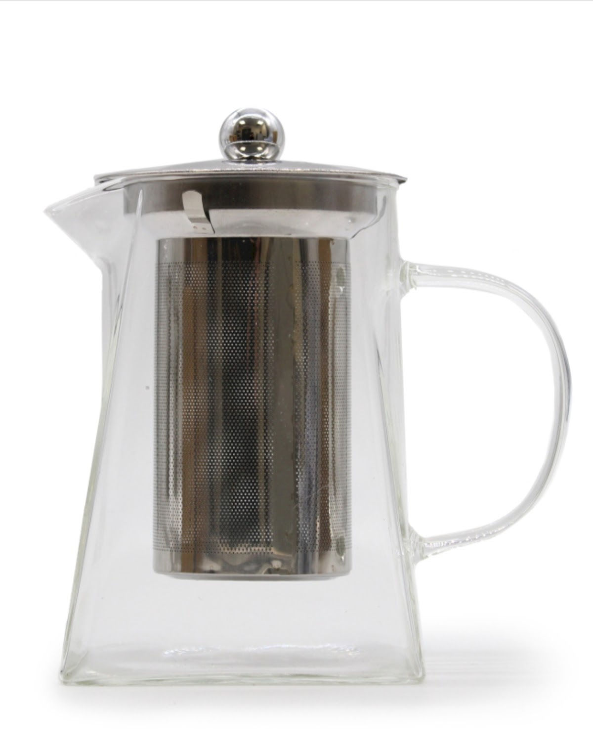 780ML GLASS TOWER TEAPOT