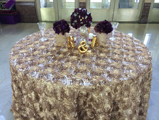 Dallas Wedding Linens to Complement the Top Trends