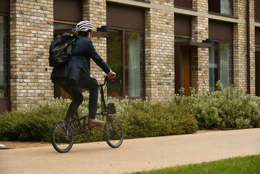 Commuting on a bike