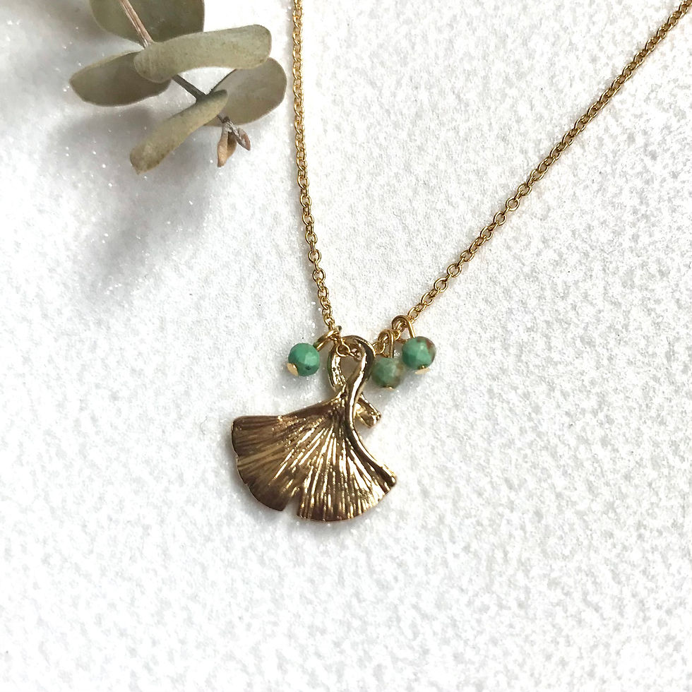 collier gingko geneve