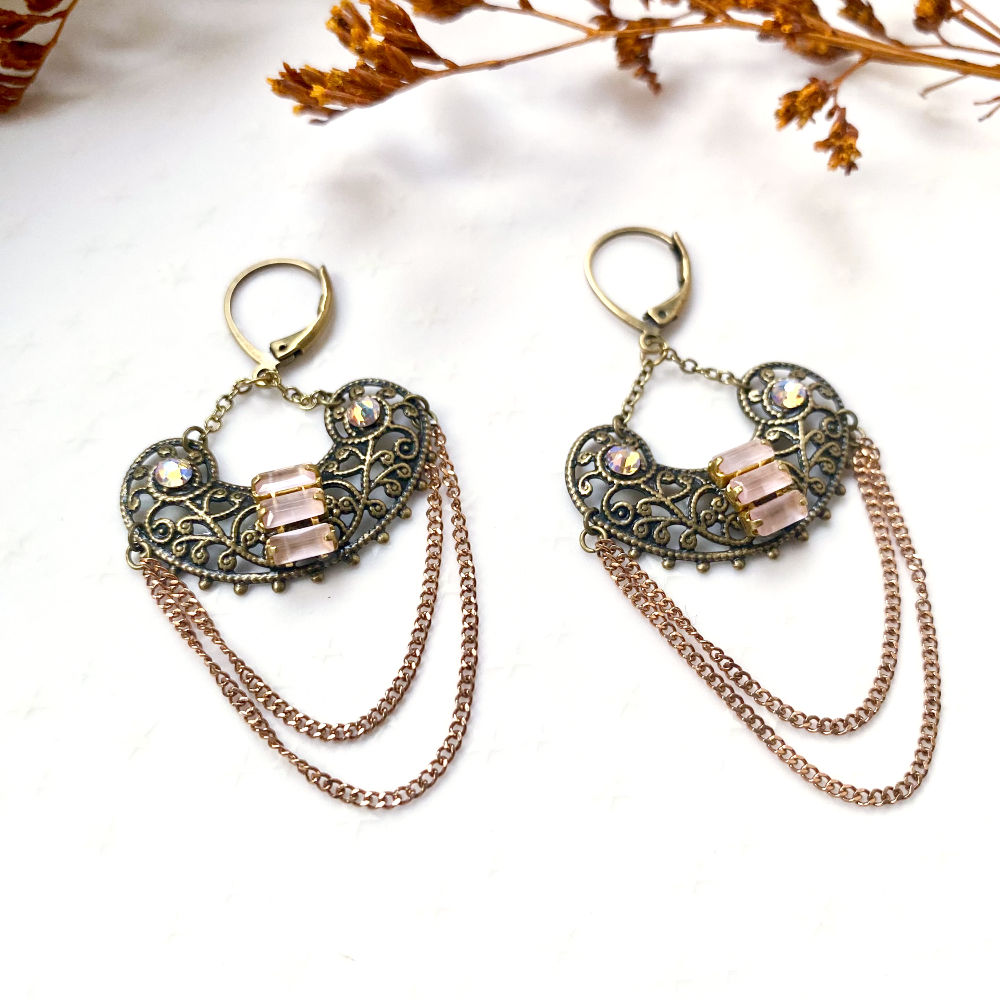 Bijoux laiton Suisse style rock