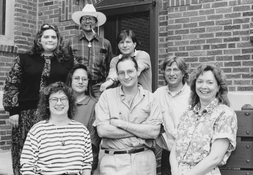 IAIS and Bush grant personnel, 1992.