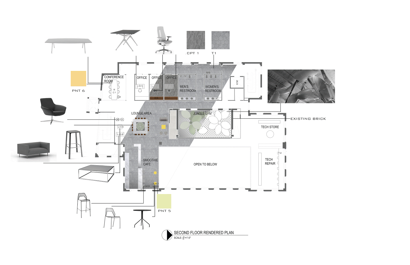 RENDERED FLOOR PLAN