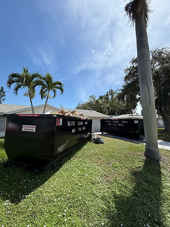 Roll-off dumpster rental in NW Bradenton, FL