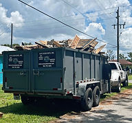 Shed demolition in West Bradenton, FL