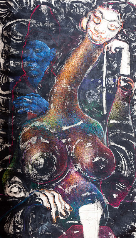 Maitu Nyongithia (Mother Earth) | Pastel