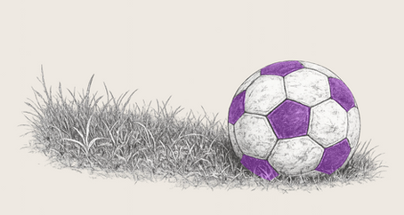 an artistic rendering of a soccer ball
