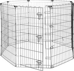Amazon Basics Foldable Metal Pet Dog Exercise Fence.jpg