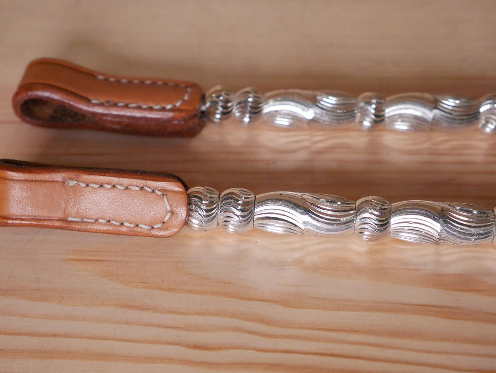 Miniature : OREILLES AVEC VIROLES EN ARGENT