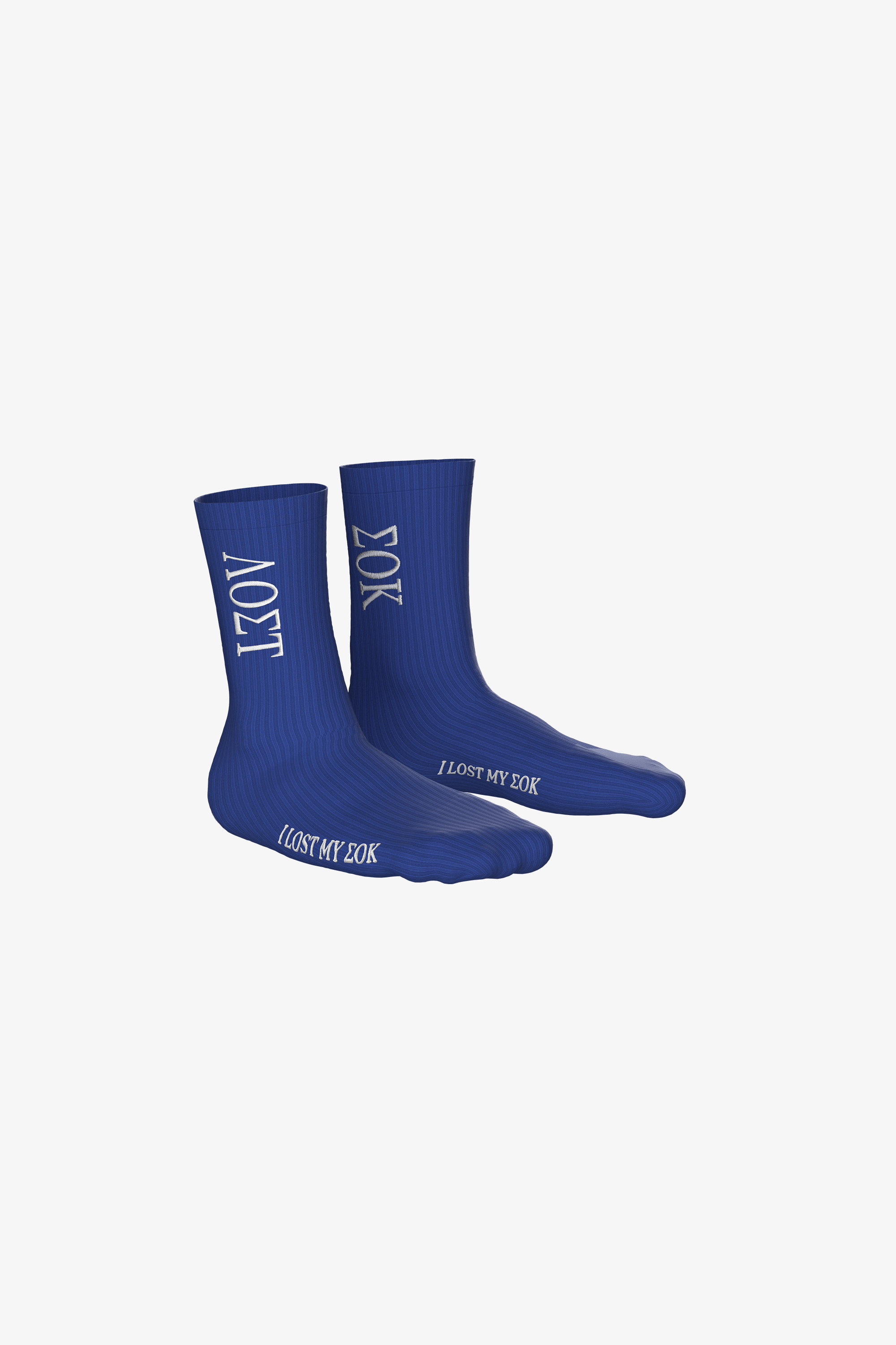 ΛΟΣΤ ΣΟΚ Socks - Blue