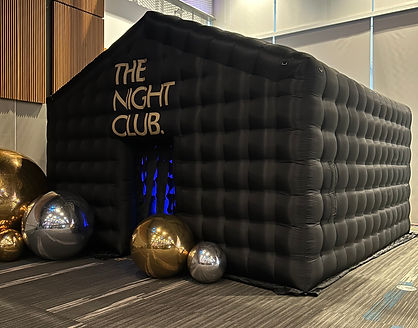 Inflatable nightclub rental in winnipeg & manitoba