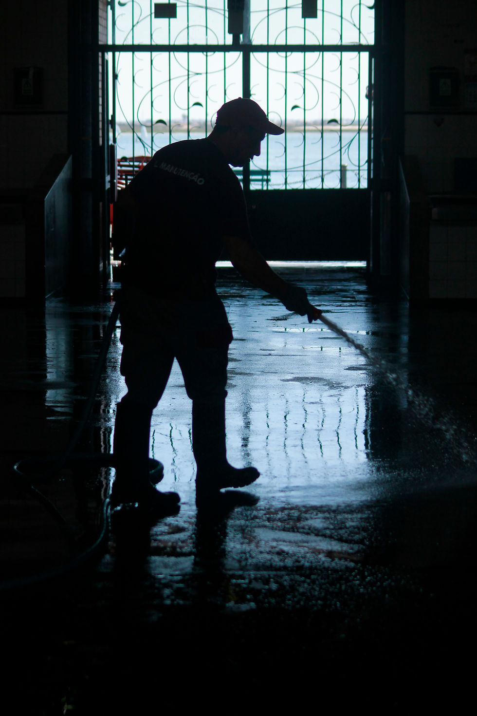 Professional cleaning team at work in a North York home