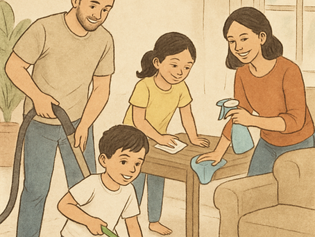 Home Cleaning Made Simple A Step-by-Step Guide for Busy Families
