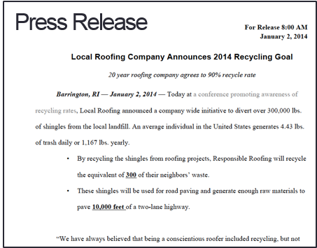 Set & Broadcast Your Recycling Goals