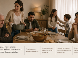 A relação entre família e ansiedade: quando a convivência pode aumentar o sofrimento