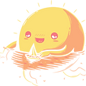 Illustrazione del sole carino