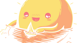 Swimming Sun