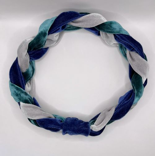 Thumbnail: Braided Velvet Headband