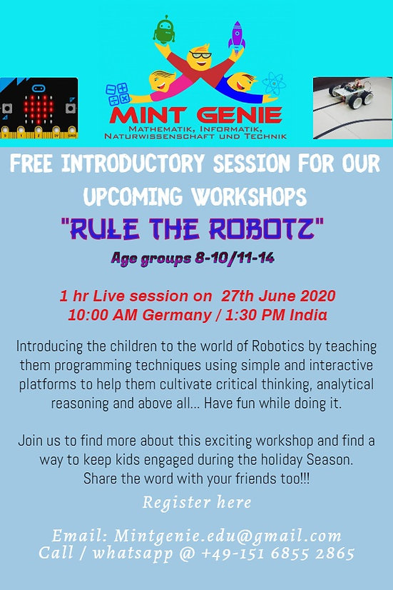 Live Session: Intro to "Rule the Robotz"