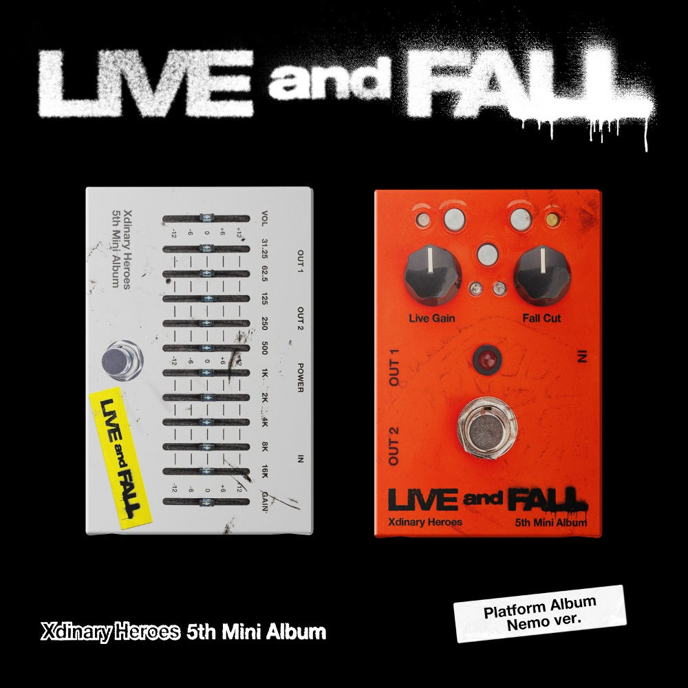 XDINARY HEROES - Live and Fall Platform Album Nemo Ver