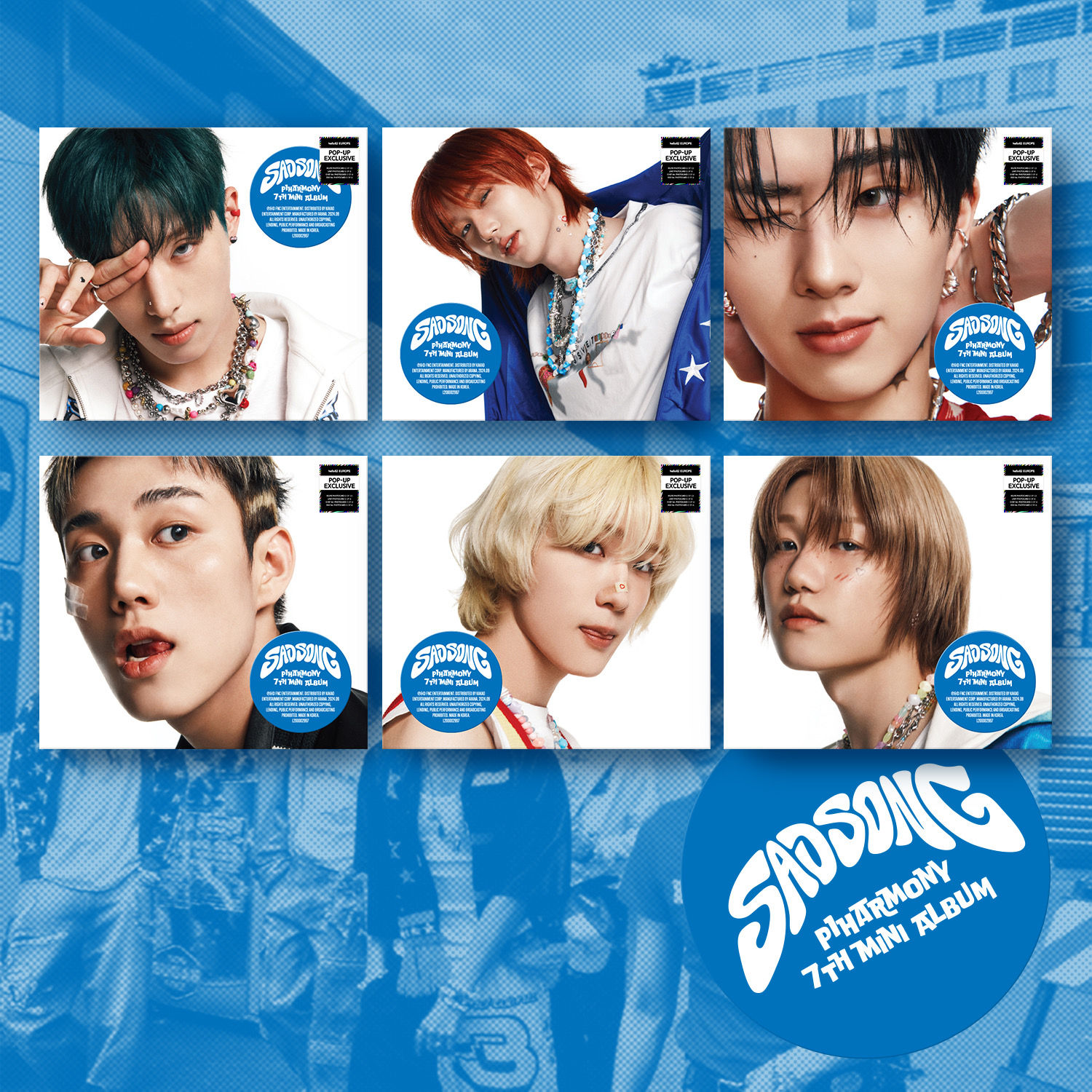 P1HARMONY - Sad Song  hello82 Pop-Up Exclusive Digipack