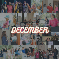 A collage of images throughout the year of WTC staff, volunteers, and board members