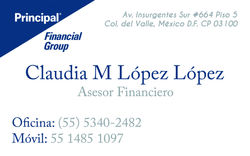 tarjeta principal claudia adb