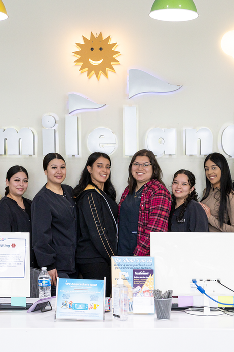 Smileland Dentistry for Kids Tulare California staff.