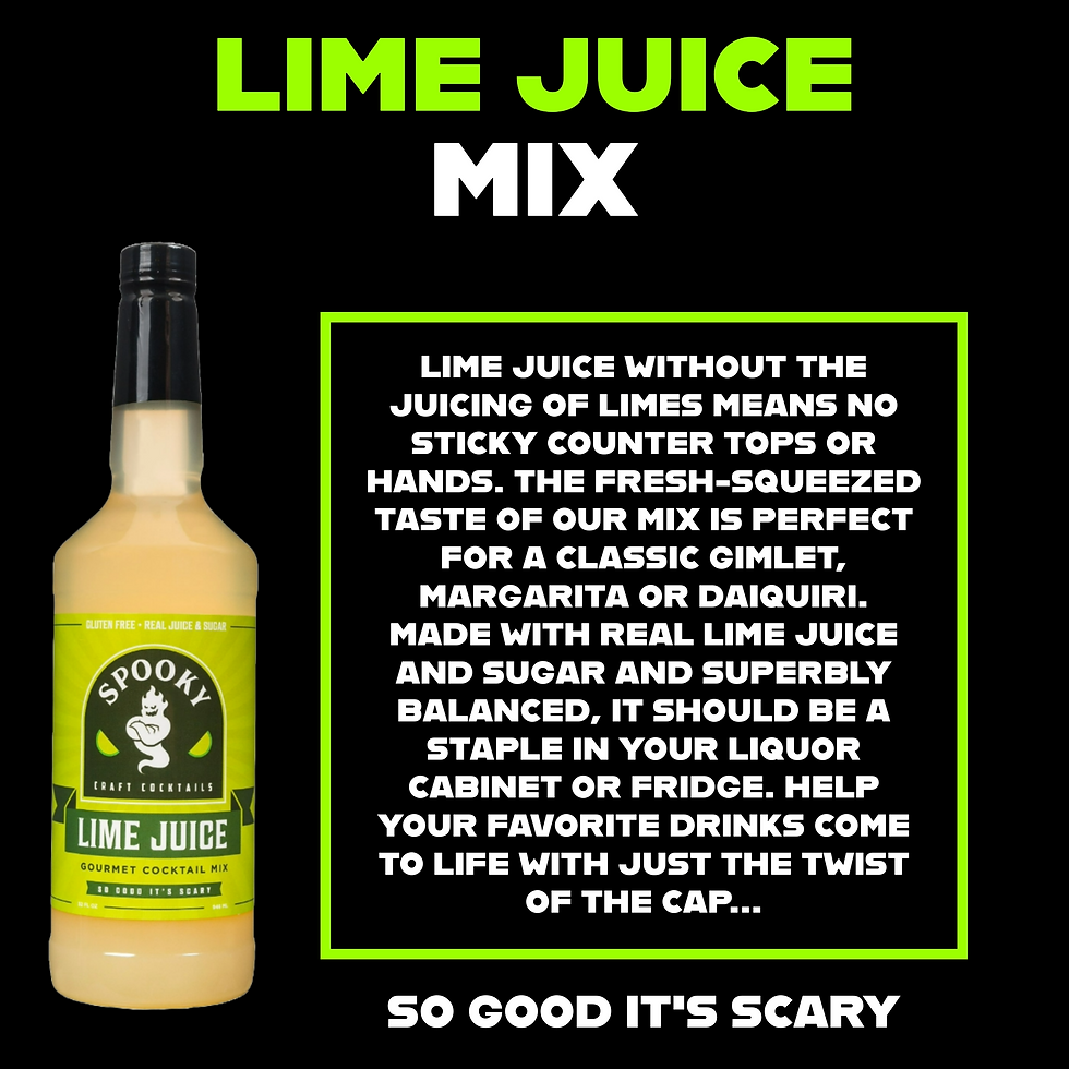 Lime Juice - 6pk | Spooky Beverages