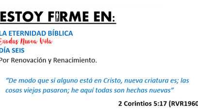 ESTOY FIRME EN: La Eternidad Bíblica - Día Seis (Sesión 2)