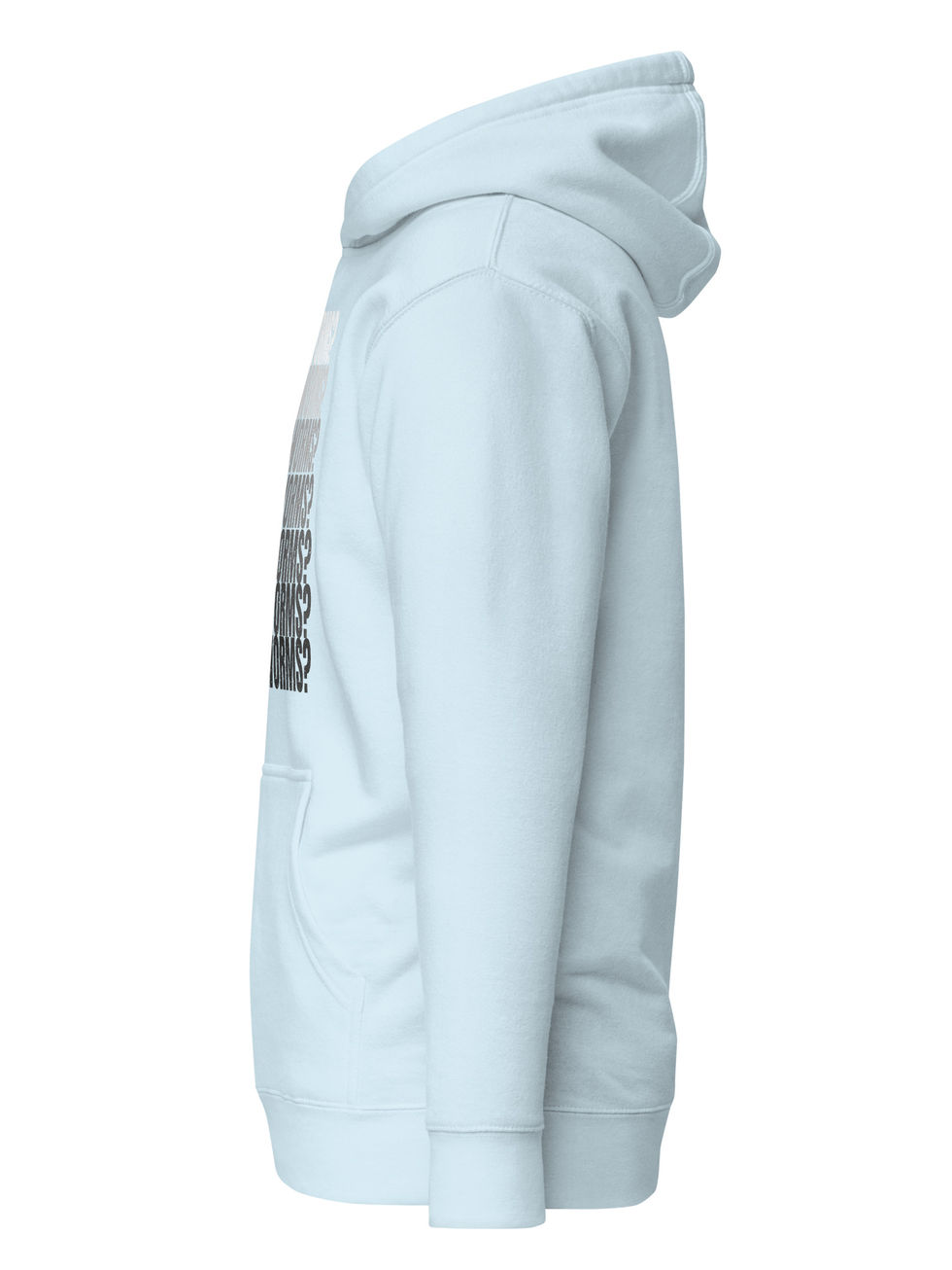 Got Worms Grunge Hoodie – gritty stacked graphic fishing hoodie by Maine Low Tide Threads