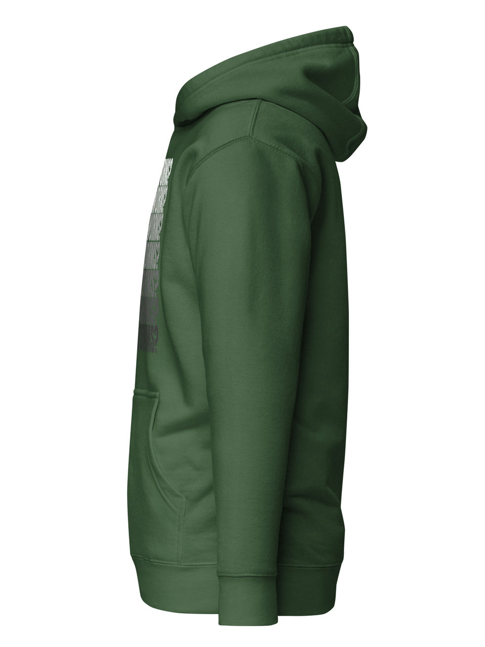 Got Worms Grunge Hoodie – gritty stacked graphic fishing hoodie by Maine Low Tide Threads