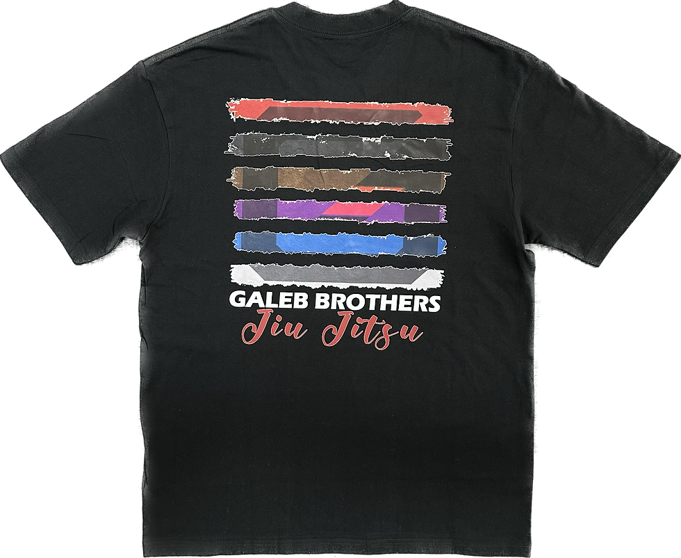 Galeb Graphic Black Tshirt 