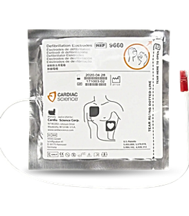 Electrodos Adulto DEA Cardiac Science Powerheart G3 | RCPyDEA Chile