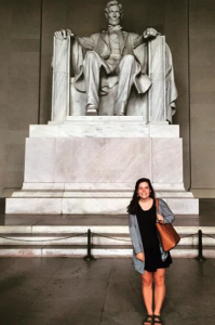 Leah (Millsaps 2017) interned in DC at the Public Defender's Service in 2015 and "witnessed intense segregation of neighborhoods in D.C."