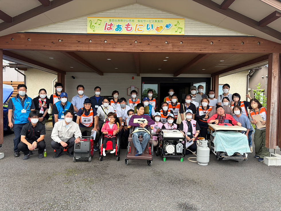 福祉避難所の避難訓練を実施しました🤝